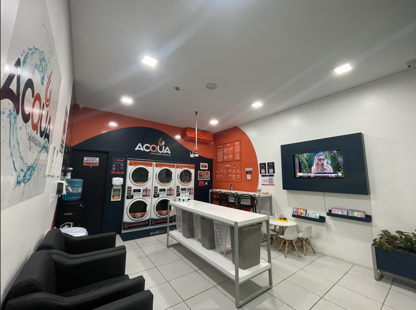 Interior da Lavanderia